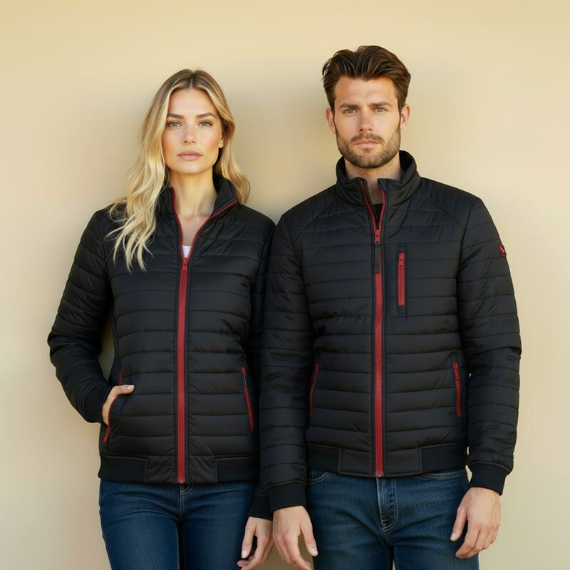 Chaqueta Acolchada Tipo Bomber